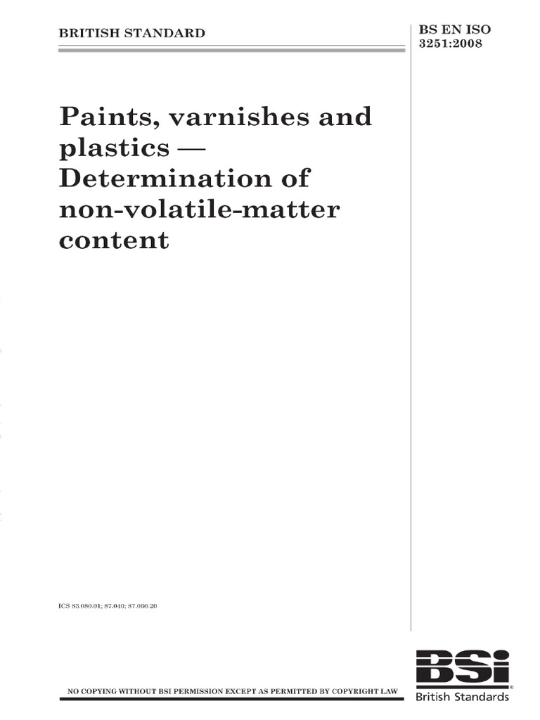Iso 3251 | PDF