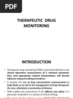 Therapeutic Drug Monitoring