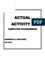 Actual Activity 3 - Martinez Renmark D.