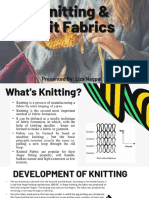Knitting & Knit Fabrics Explained