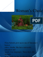 One Woman's Choice