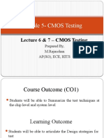 Lecture 6 CMOS Testing