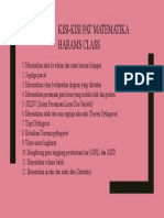 Kisi-kisi Matematika SMA Habams Kelas