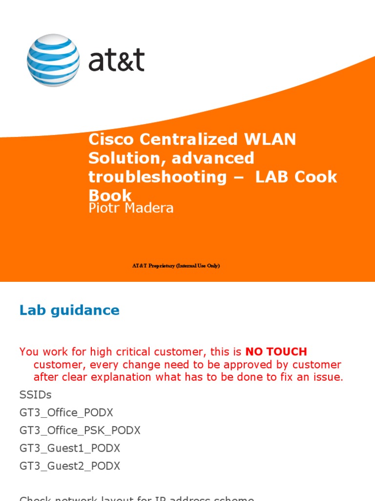 Advanced WLAN Troubleshooting Guide | PDF | Wireless Lan | Port ...