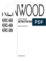 KRC-569 KRC-469 KRC-369: Instruction Manual