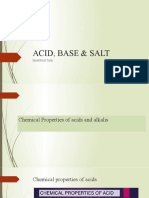 Acid, Base & Salt