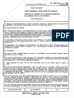 Methods For Chemical Analysis of Steels: Reprint