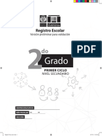 Registro Segundo Grado (2) Primer Ciclo