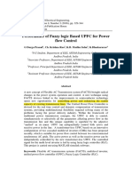 Performance of Fuzzy Logic Based UPFC For Power