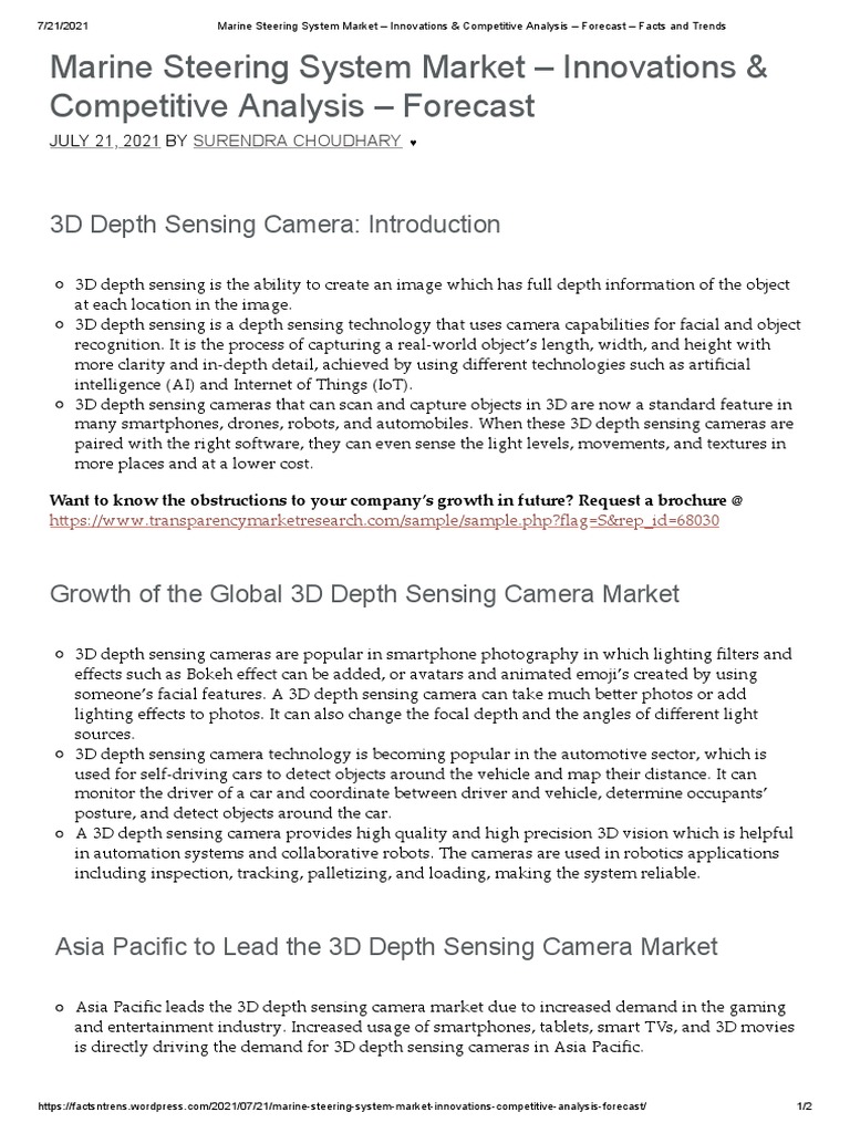 Marine Steering System Market Innovations & Competitive Analysis
