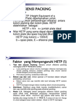 Height Equivalen Transfer Unit (HETP) & Konsep Transfer Unit (NTU & HTU)