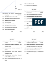 Pharmacy 1 Year Pharmacognosy 2113 May 2019