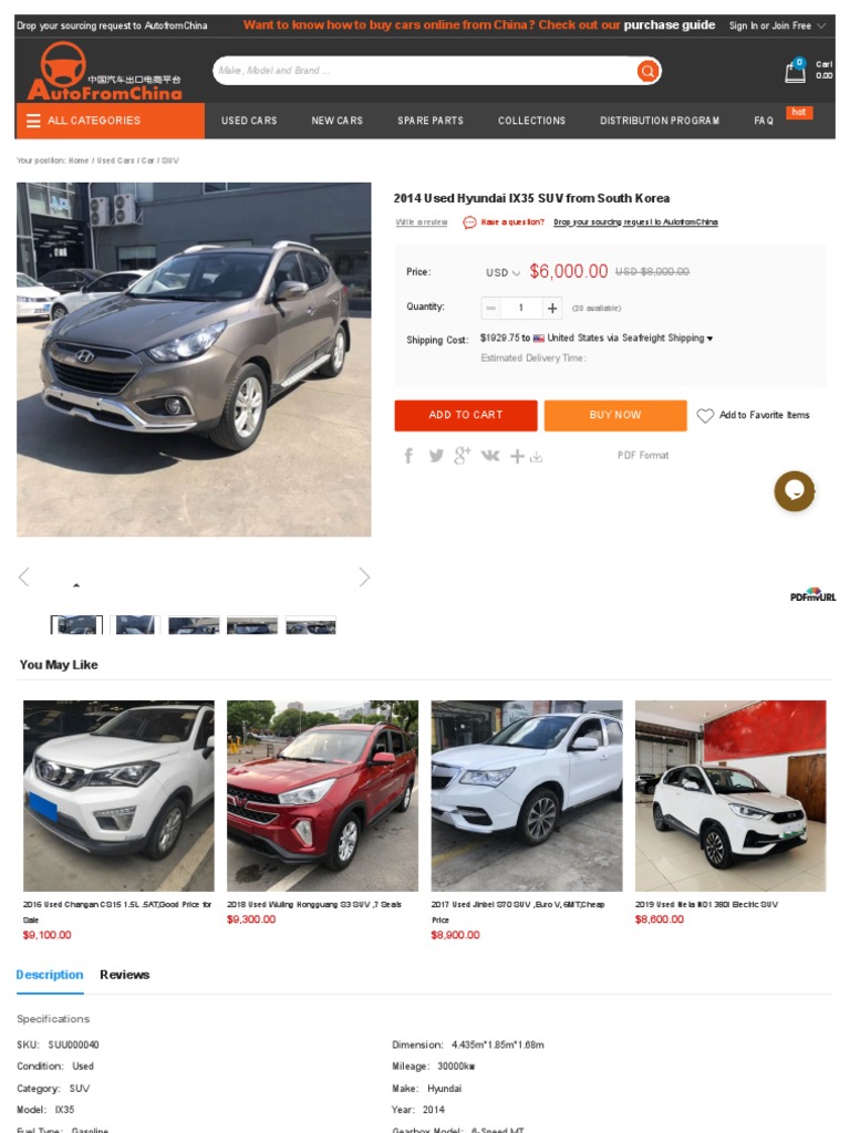 Want To Know How To Buy Cars Online From China? Check Out Our | PDF ...