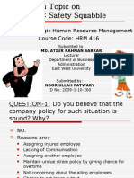 Course: Strategic Human Resource Management Course Code: HRM 416