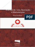 CITTA - Manual de Uso, Operação e Manutenção - APARTAMENTOS - Canadá - R...