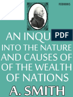 Adam Smith - An Inquiry Into The Nature and Causes of The Wealth of Nations-Feedbooks (1776)