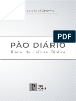 Plano de Leitura Bíblica - Robert M. Mcheyne_