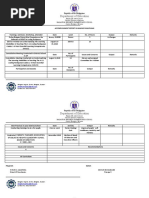 Department of Education: Accomplishment Report in Araling Panlipunan