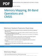 Memory Mapping, Bit-Band Operations and Cmsis: Arm Microcontroller & Embedded Systems (17ec62)