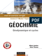 Géochimie, Cours Et Exercices Corrigés