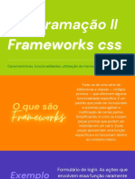 Programação - frameworks css