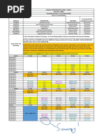 NWU 2024 Exam Timetable Overview | PDF