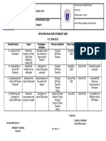 Cip Action Plan