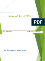 Excel 2013 - fórmulas