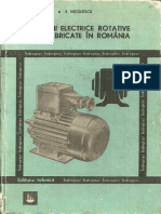 Masini Electrice Rotative Fabricate in Romania (C. Raduti & E. Nicolescu) (1981)