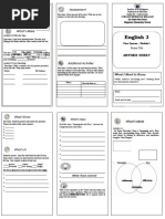 Answer Sheet English 3 Module 1 JMC