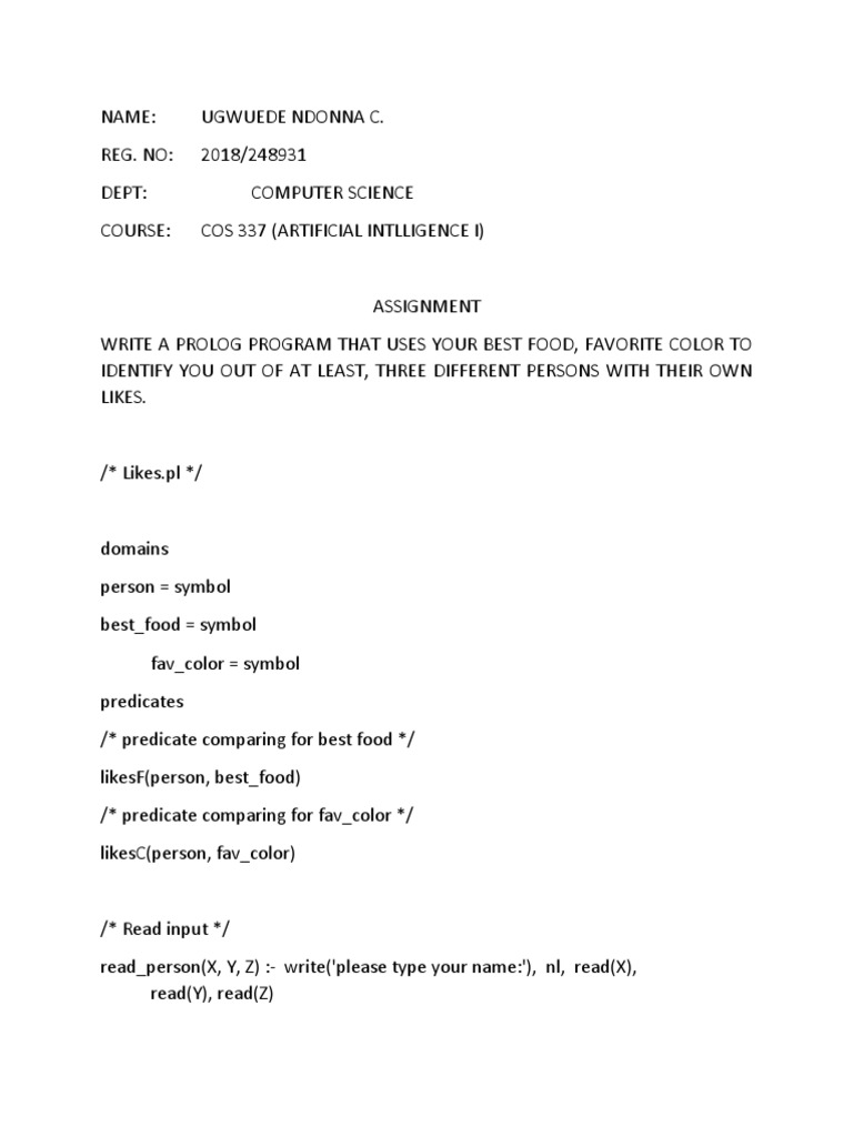 AI Assignment | PDF