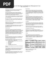 Download Business Case for New Bug Tracking -Sample by Shar May SN51673261 doc pdf