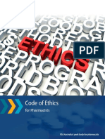 Code of Ethics: For Pharmacists