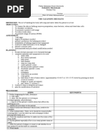 Bed Bath Procedure and Rationale | PDF | Hygiene | Hand Washing