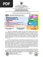 Narrative Report Distribution Of Modules Pdf Distance Education Educational Technology