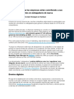 3 Formas en Que Las Empresas Están Convirtiendo A Sus Clientes en Embajadores de Marca