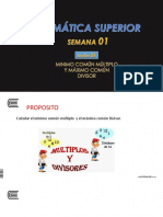 Semana 01 - Sesión - 5 - MCM - MCD - Matematica Superior 2021-10b