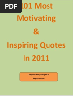 Download 101 most motivating  inspiring quotes in 2011 by Bayo Farinade SN51673871 doc pdf