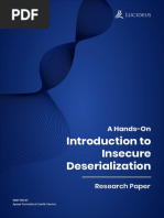 A Hands-On Introduction To Insecure Deserialization