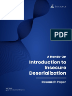 A Hands-On Introduction To Insecure Deserialization