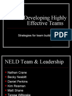 Team and Leadership W-Objectives-Neld