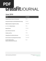 Crossfit Journal - JuneCompliation2016 - 2