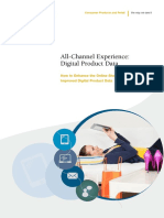 All-Channel Experience: Digital Product Data