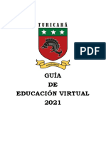 Guía de Educación Virtual 2021 Turicará