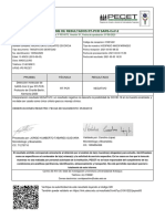 Informe de Resultados RT-PCR Sars-Cov-2: Prueba Técnica Resultado Intervalo Biológico de Referencia