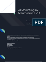 AI - Marketing by Maurosamlul V1.1: Discover The Power of Artificial Intelligence