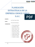 PLANEAMIENTO ESTRATEGICO Choice Cargo