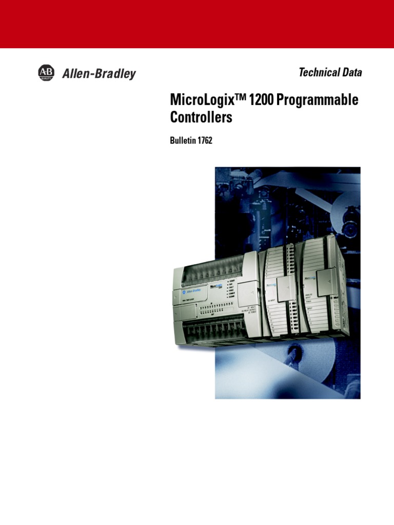 Allen Bradley Micrologix 1200 PLC Specifications | PDF | Alternating ...
