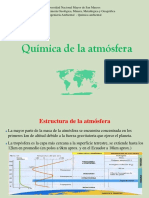 Estructura y composición química de la atmósfera