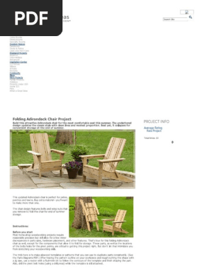 Folding-Adirondack-Chair